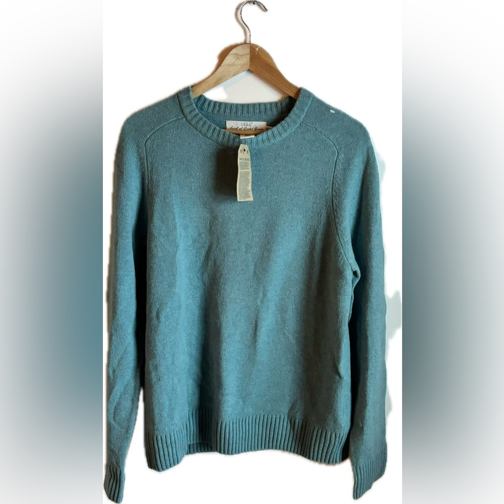 NWT GAP Wool Blend Blue Sweater